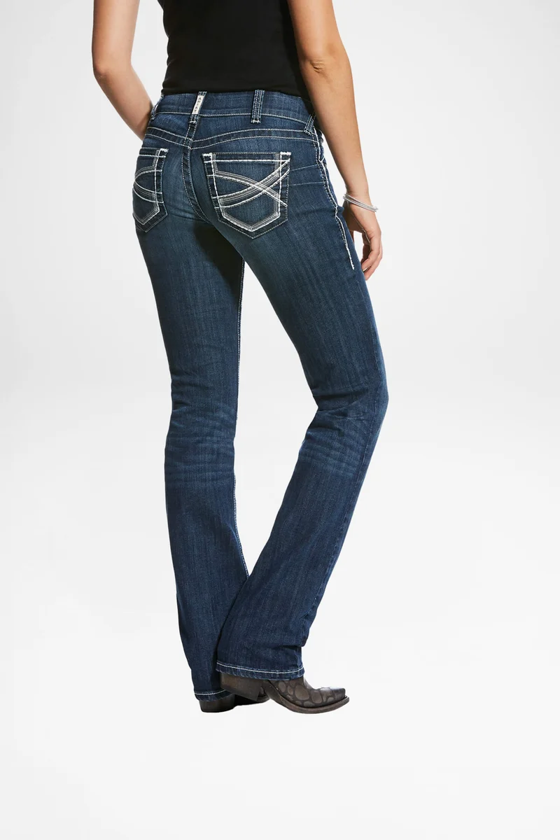 R.E.A.L. IVY Straight Leg Damen Blau