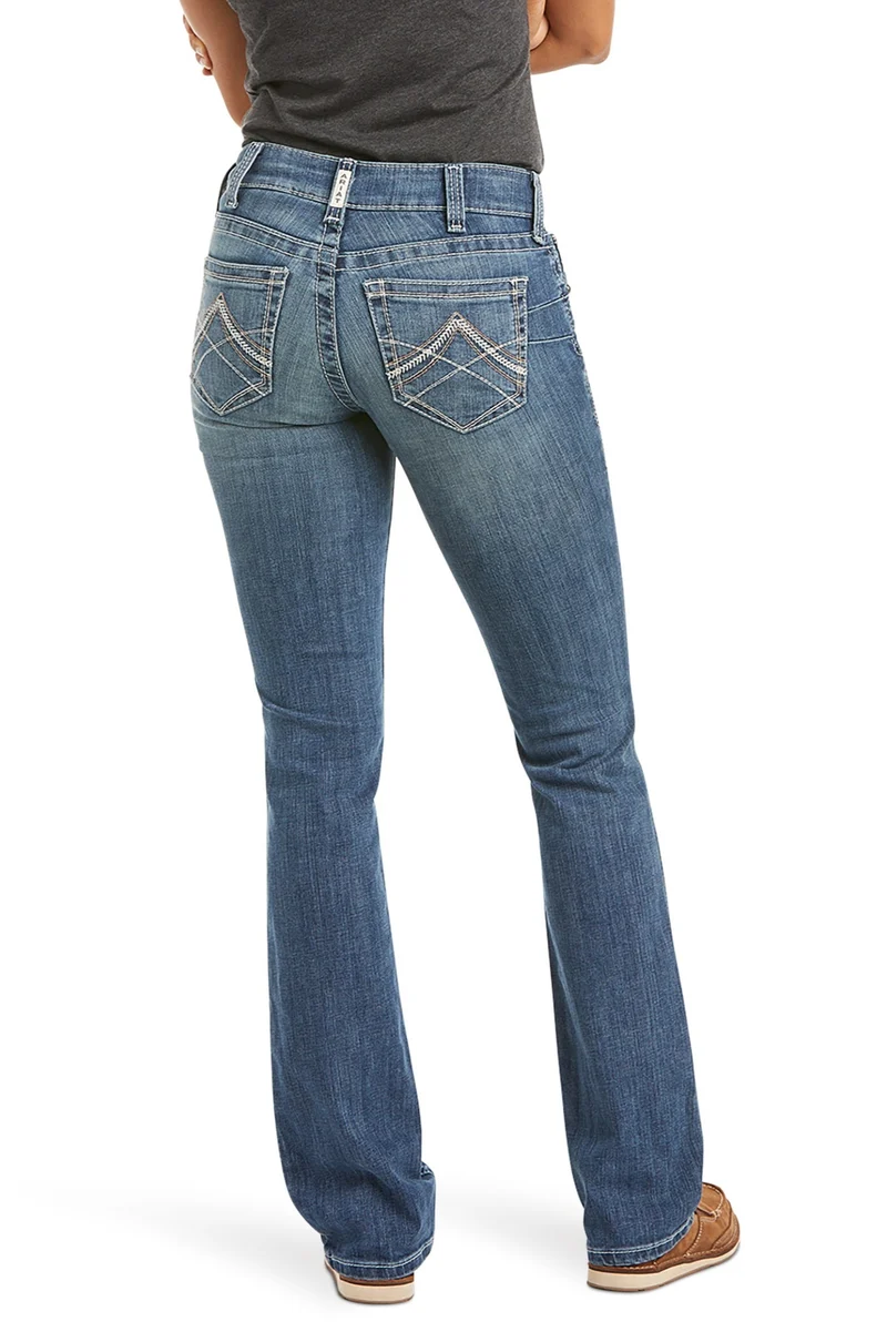 R.E.A.L ICON Mid Rise Damen Blau