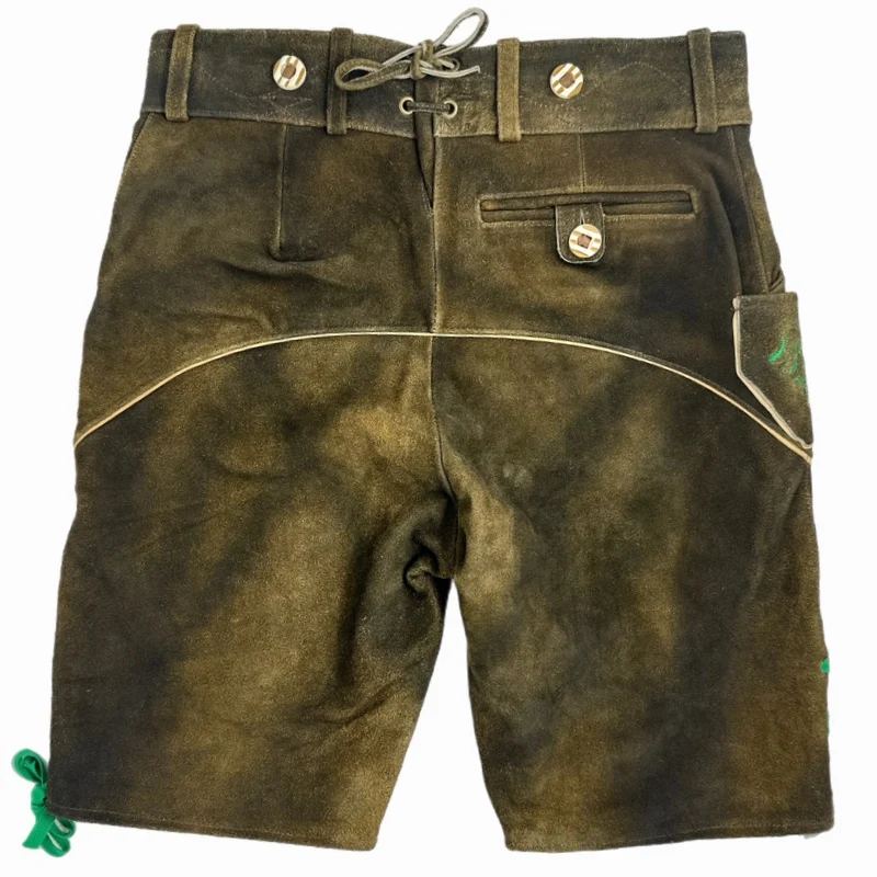 Lederhose Ornament Grün