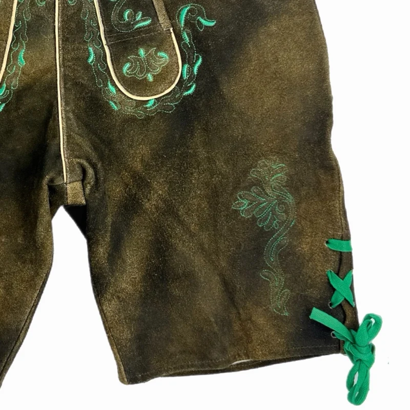 Lederhose Ornament Grün