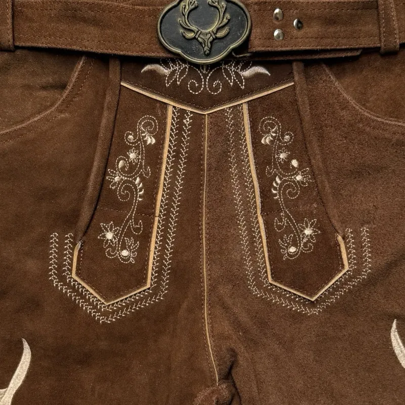 Lederhose Geweih