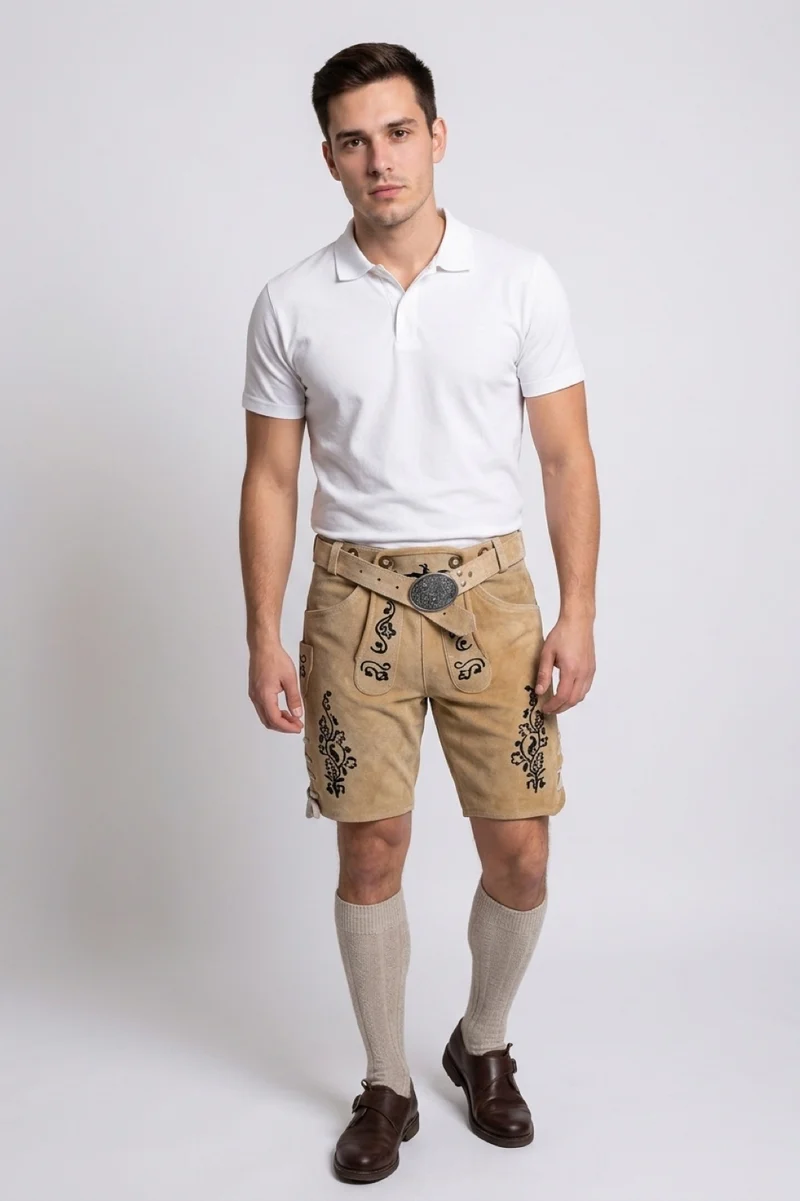 Lederhose König Ludwig Camel