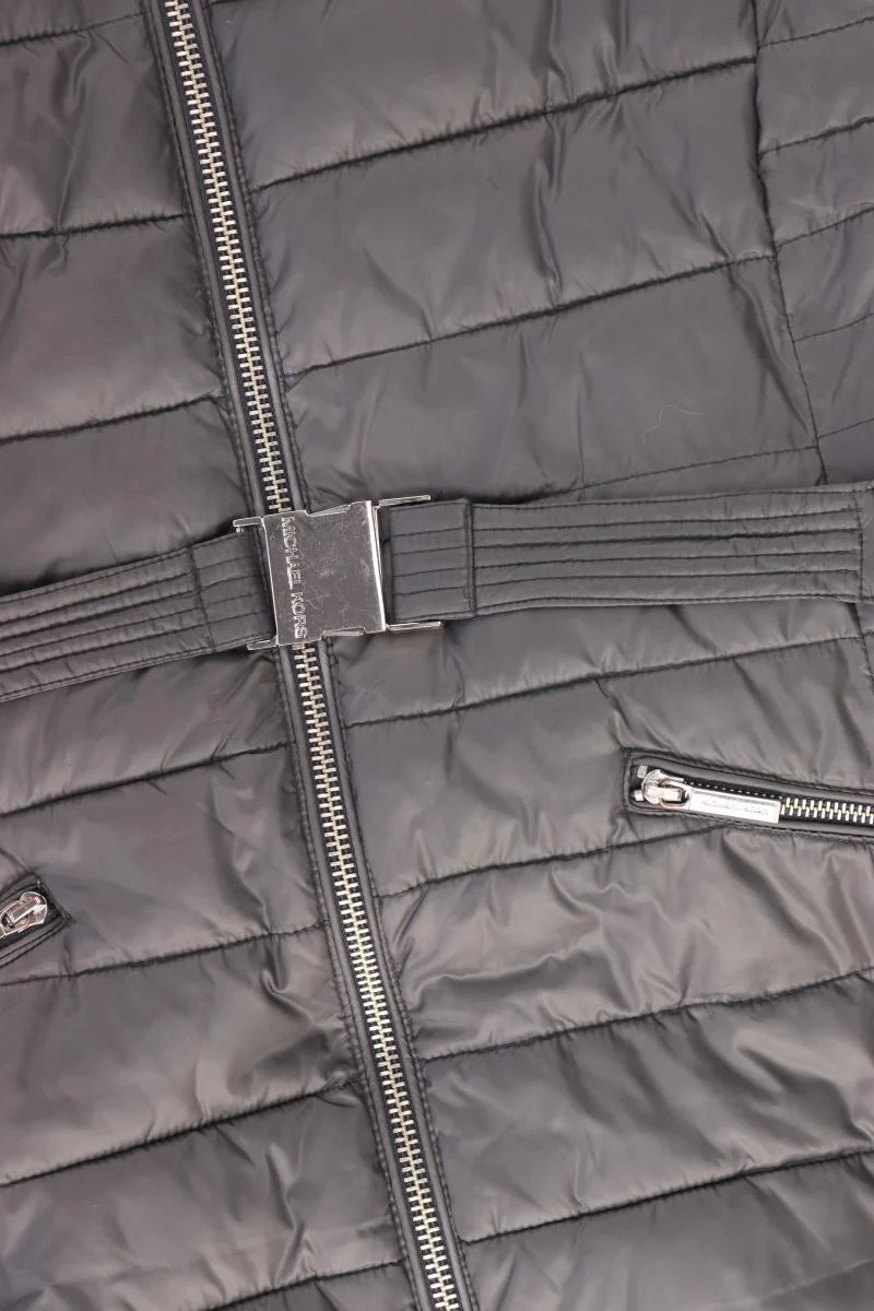 Michael Kors Classic Mantel Gr. XL mit Gürtel grau aus Nylon