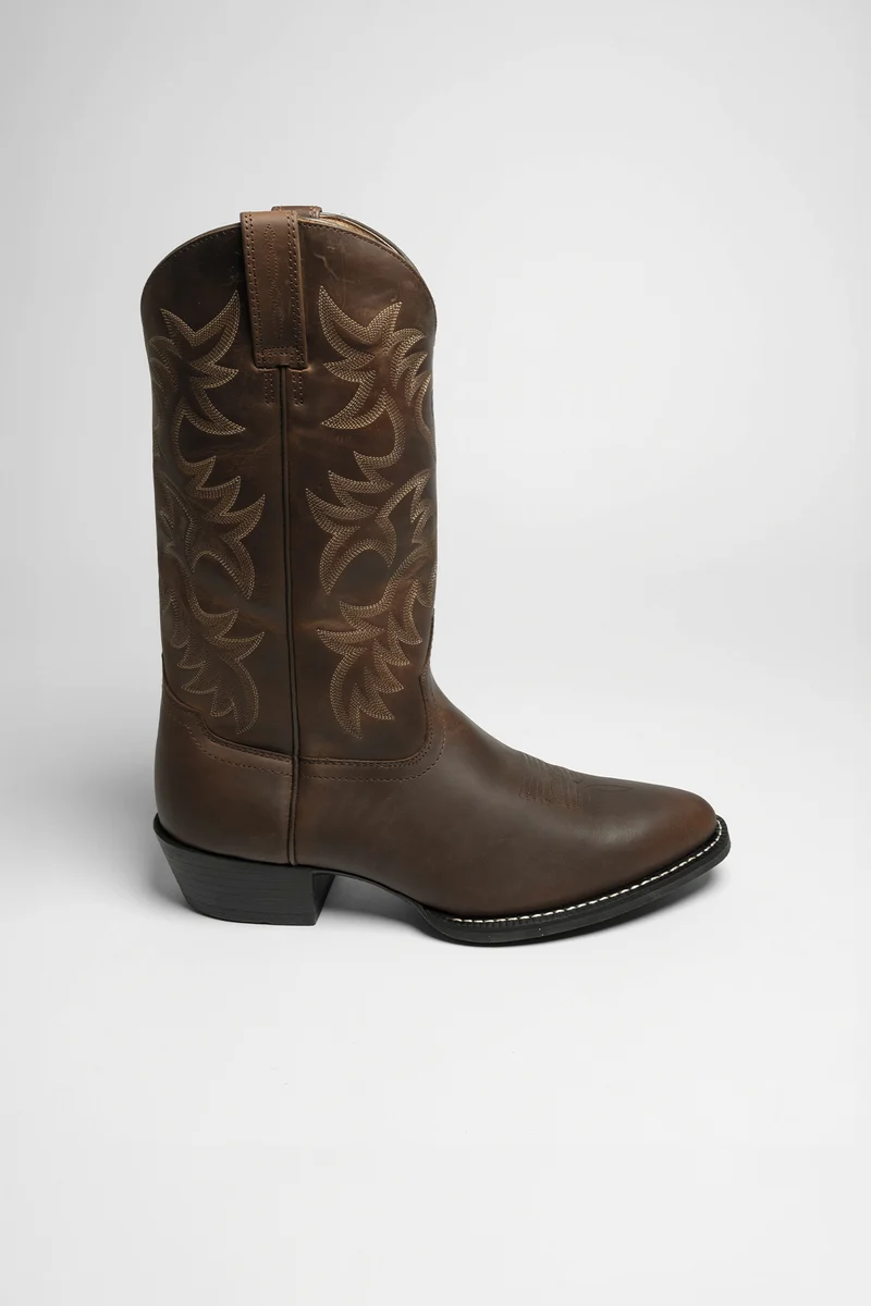 HERITAGE WESTERN R TOE Herren Braun Westernreitstiefel - Weite D