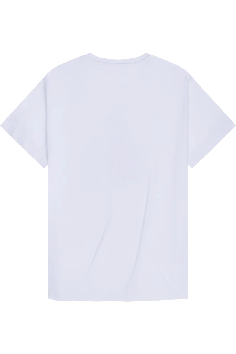 Herren T-Shirt Skifahrer 'Zefix' - weiß