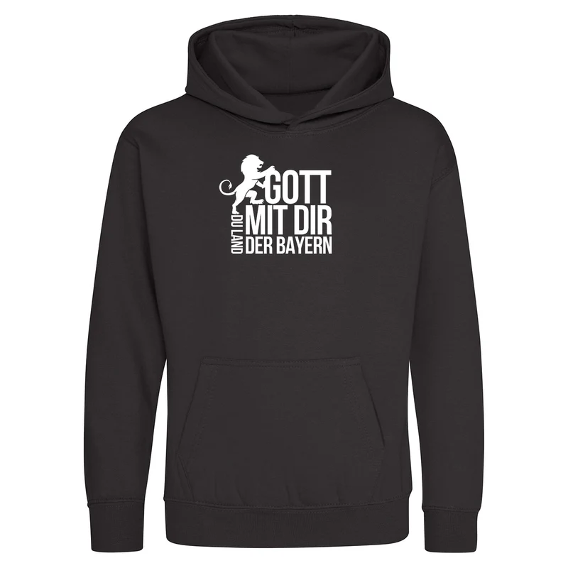 Land der Bayern Kinder Hoodie
