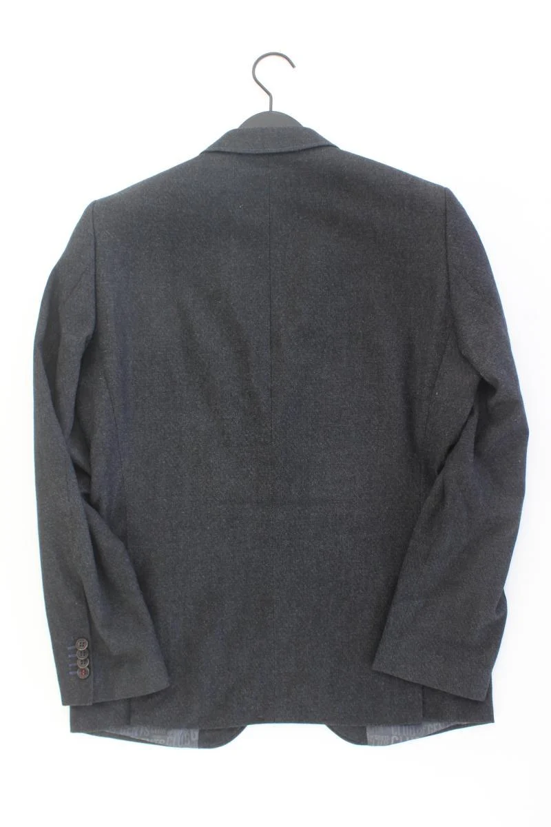 Club of Gents Longsakko für Herren Gr. 48 grau aus Baumwolle