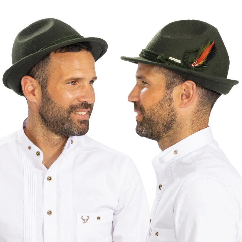 Men’s Oktoberfest Hat Felt Green