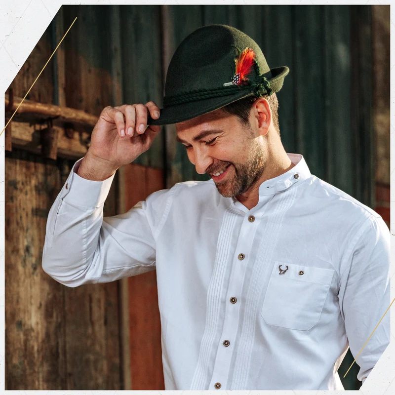 Men’s Oktoberfest Hat Felt Green