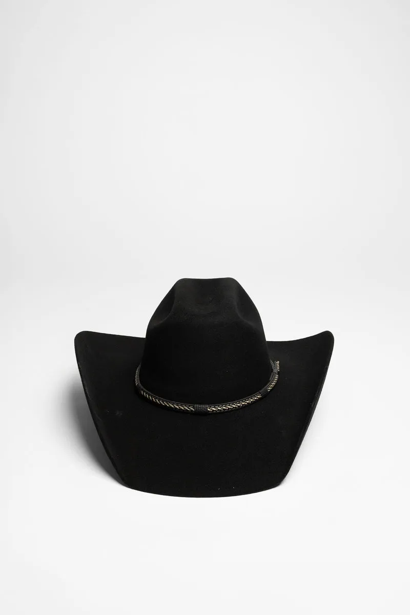 MAV 6X 3 Unisex Cowboyhut Schwarz