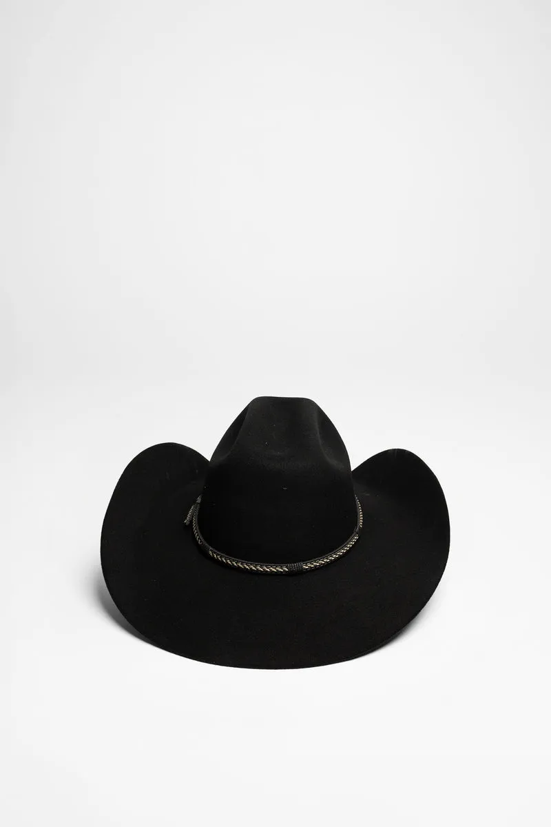 MAV 6X 3 Unisex Cowboyhut Schwarz