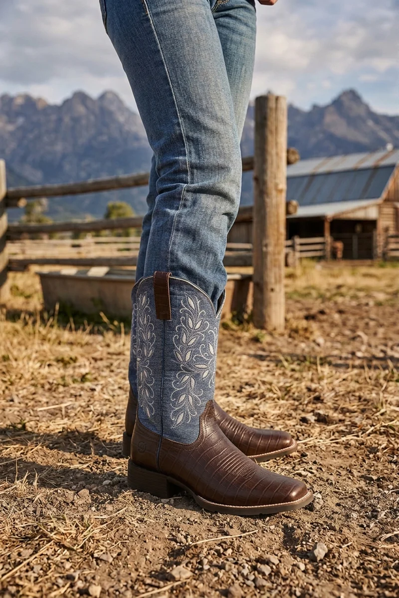 ROUND UP HOLLY Damen Braun