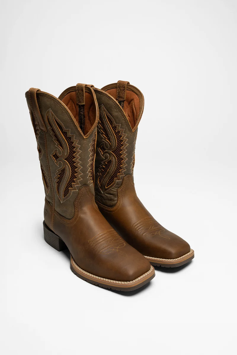 HYBRID RANCHER VENTTEK Damen Braun Westernreitstiefel