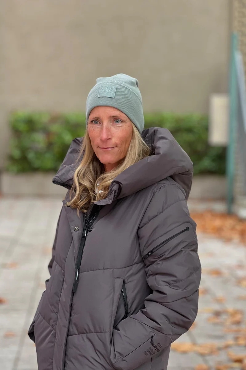 Khujo Steppmantel Jange2 matt graphite grey