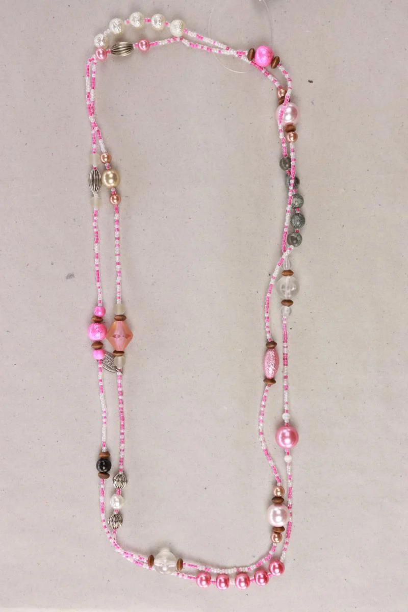 Halskette rosa