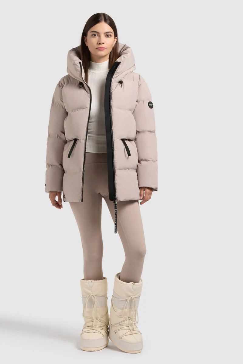 Khujo Steppjacke Ellis2 dusty beige