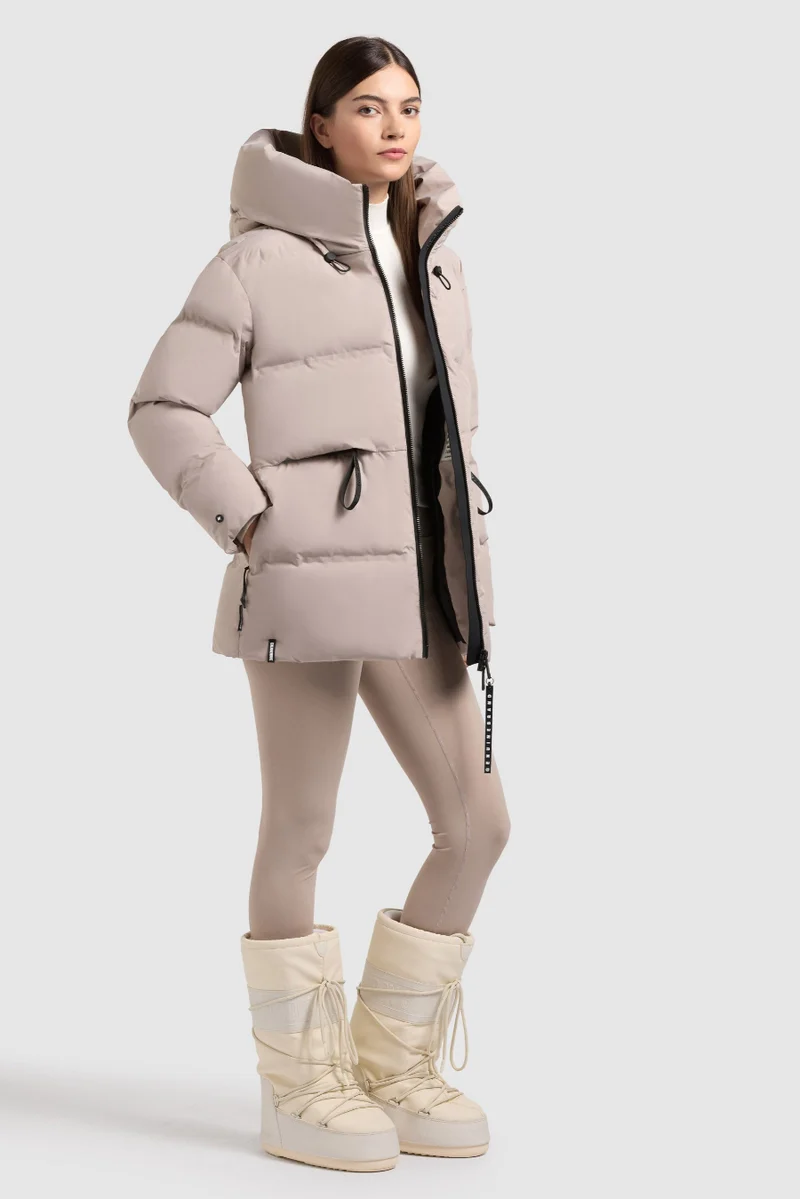 Khujo Steppjacke Ellis2 dusty beige