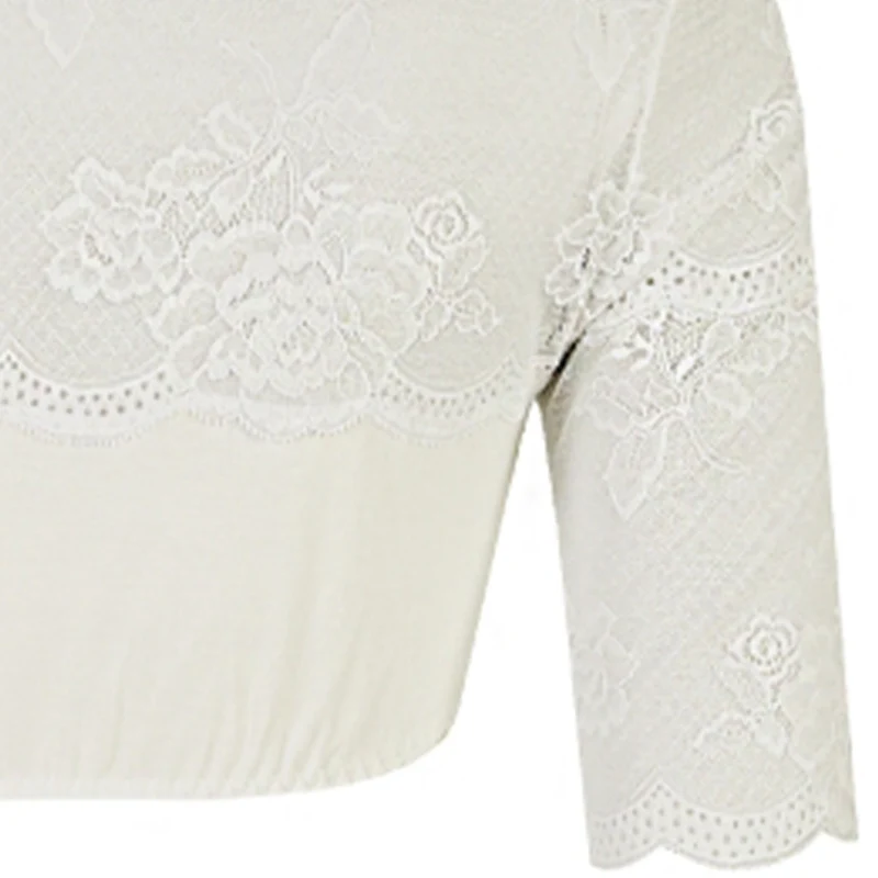 Nina von C. Spitzen Dirndlbluse "Liosa" 16464718 | Champagner