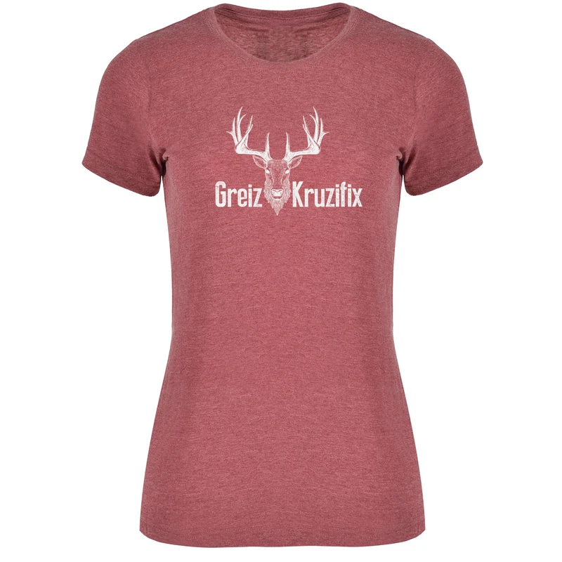 Greiz Kruzifix Damen T-shirt
