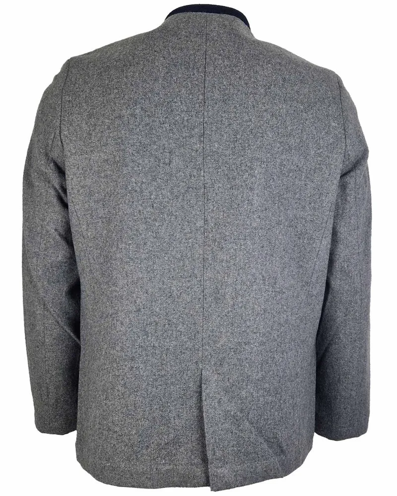 MADDOX Trachtenjacke Janker "Erlach" | Grau Blau
