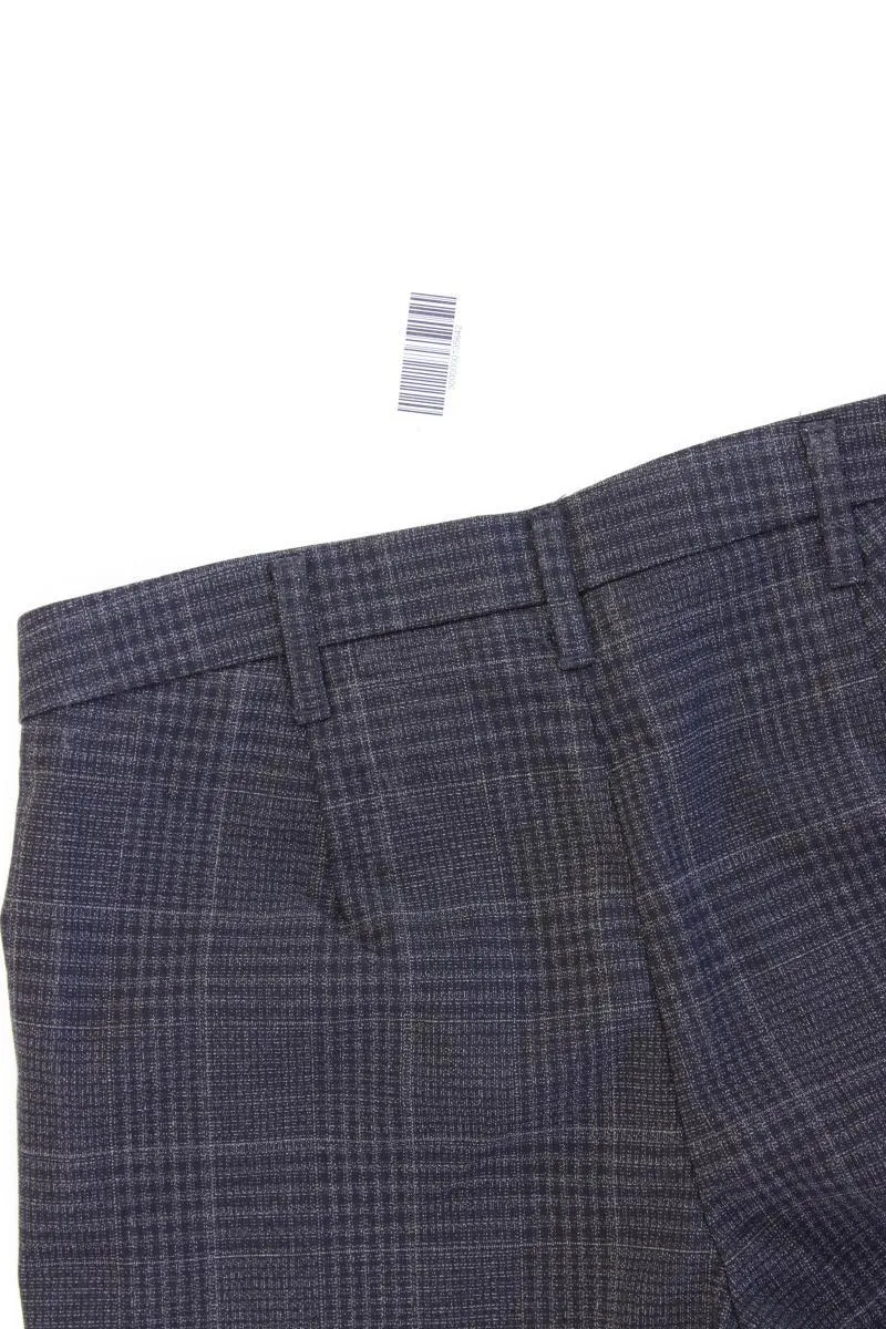 Bershka Stoffhose Gr. 36 kariert grau aus Polyester