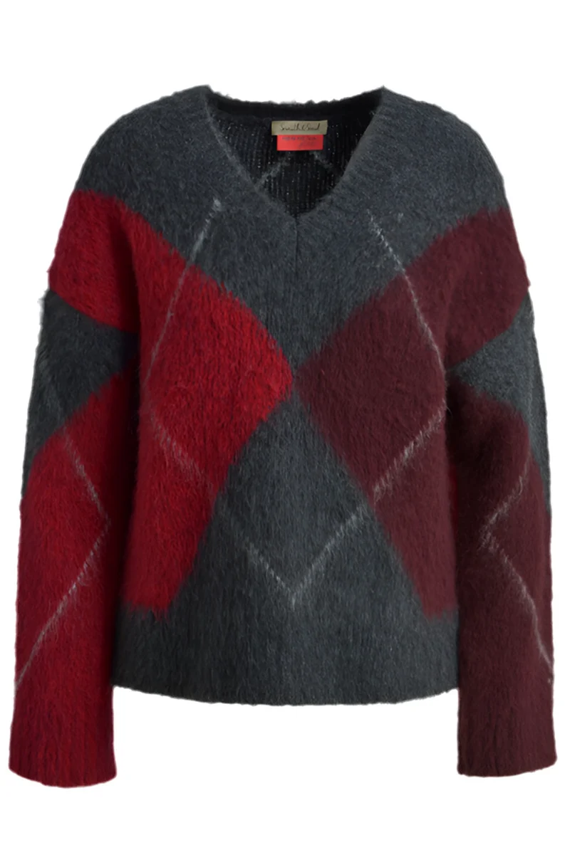 Smith & Soul Wollpullover anthrazit