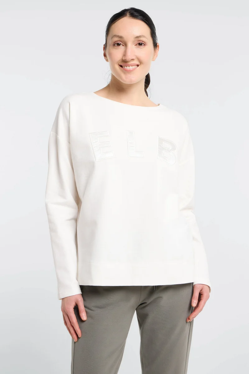 Elbsand Sweatshirt Aleah cloud white