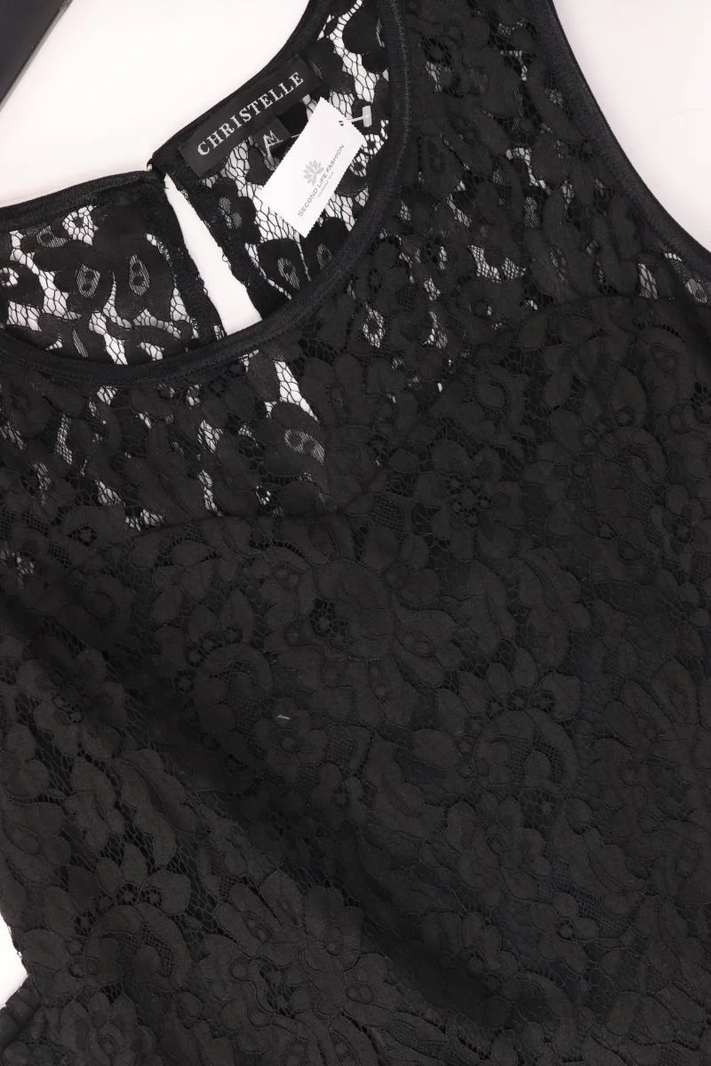 Christelle Kleid Gr. M Ärmellos schwarz aus Polyester