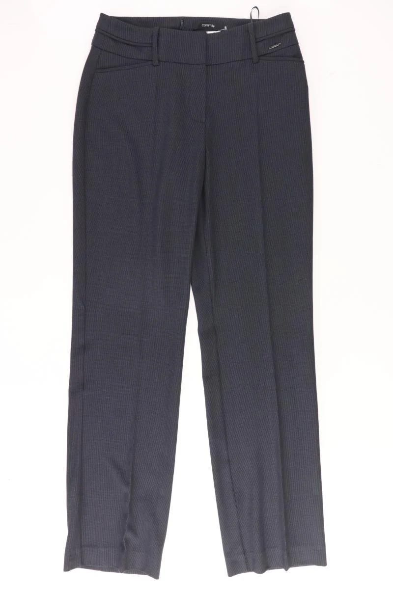 comma, Anzughose Gr. 36 blau aus Polyester