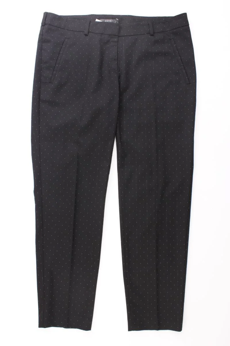 Esprit Anzughose Gr. 40 schwarz aus Polyester