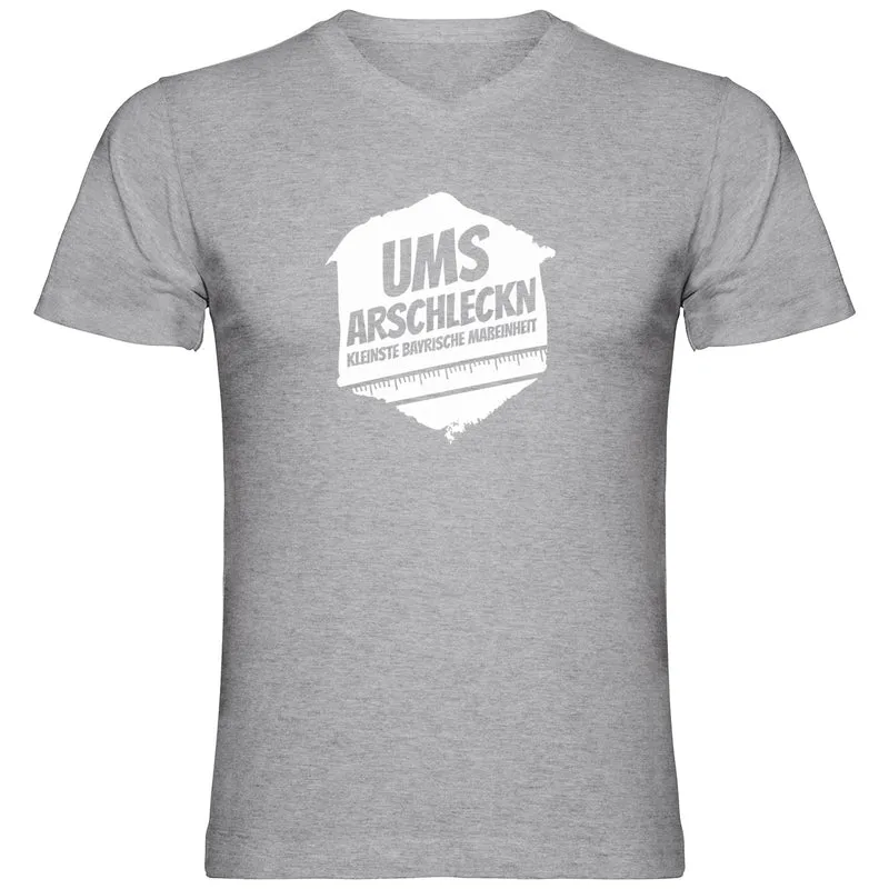 Ums Arschleckn Tshirt V-Ausschnitt