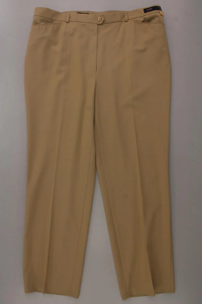 TONI Anzughose Gr. Kurzgröße 48 braun aus Polyester