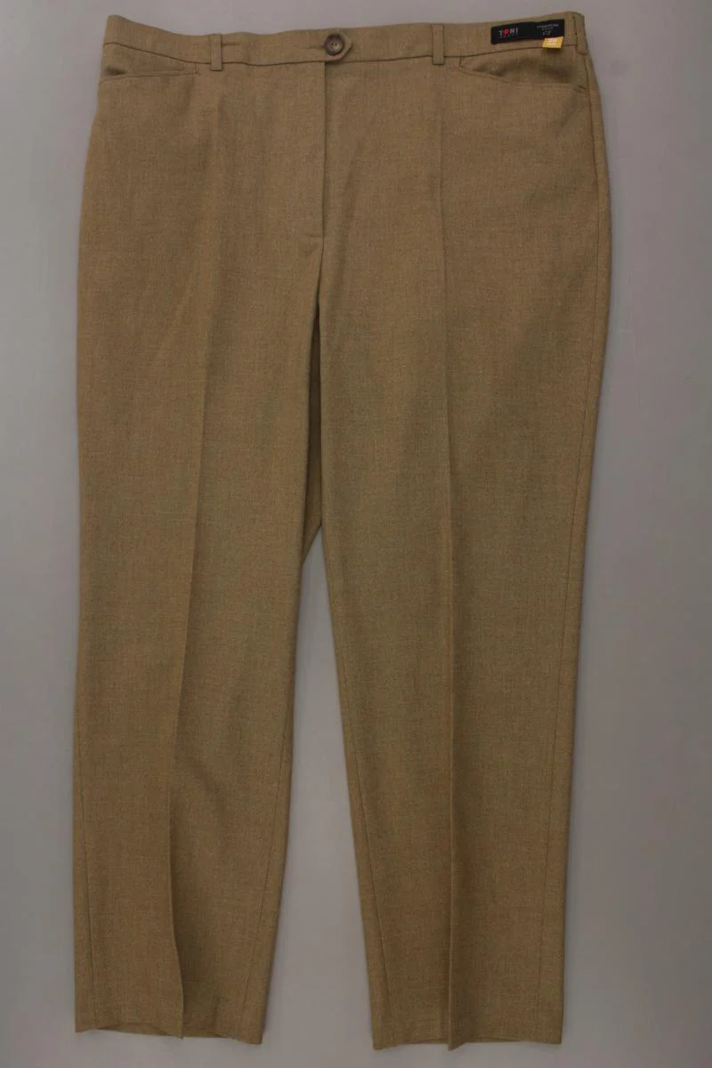 TONI Anzughose Gr. Kurzgröße 48 braun aus Polyester