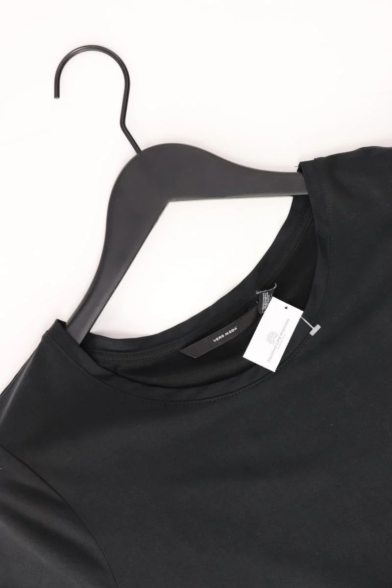 Vero Moda Kleid Gr. L Kurzarm grau aus Modal