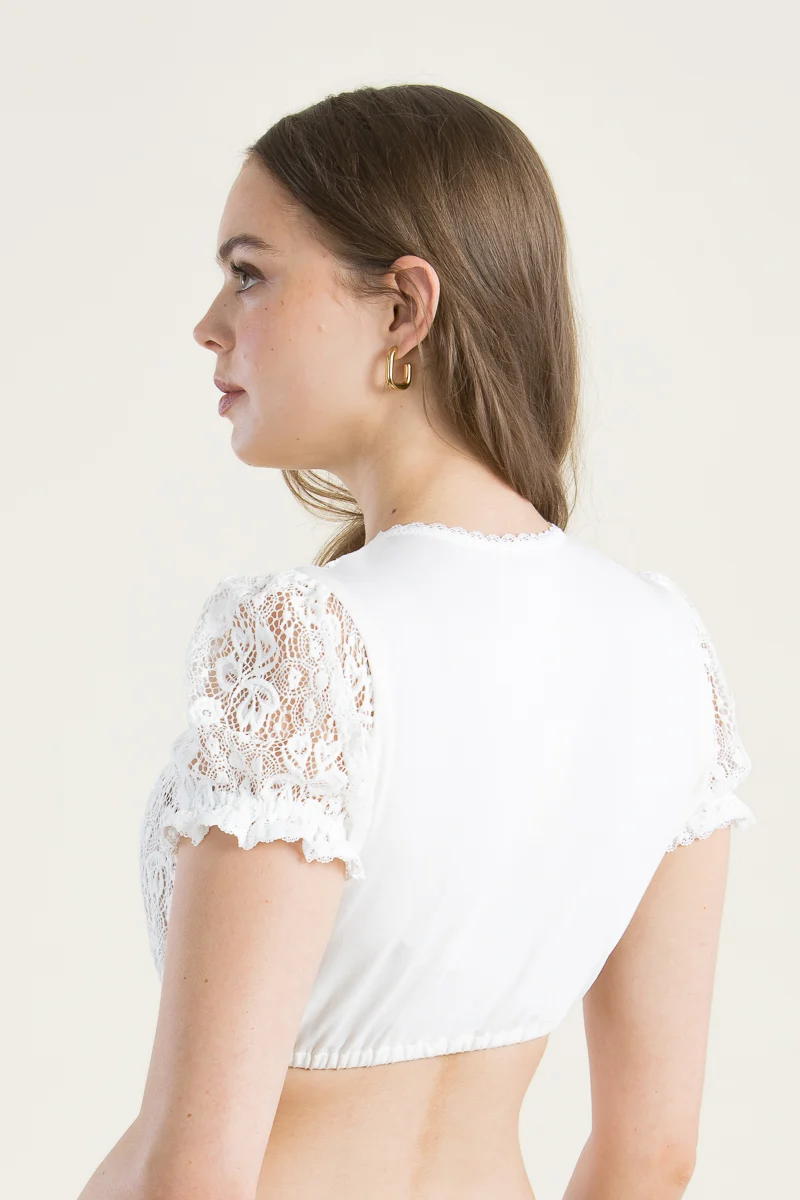 Gottseidank Dirndlbluse Viktoria eierschale