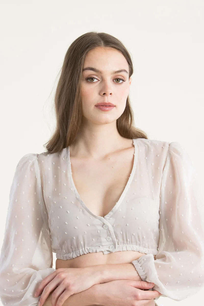 Alissa by Kinga Mathe Dirndlbluse Lea puder