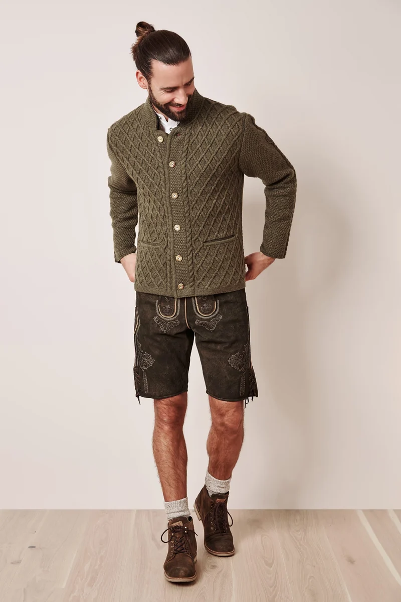 Herren Jacke - JONATHAN - Krüger Buam - 971165-000-0057 - Strickjacke - Trachtenjacke