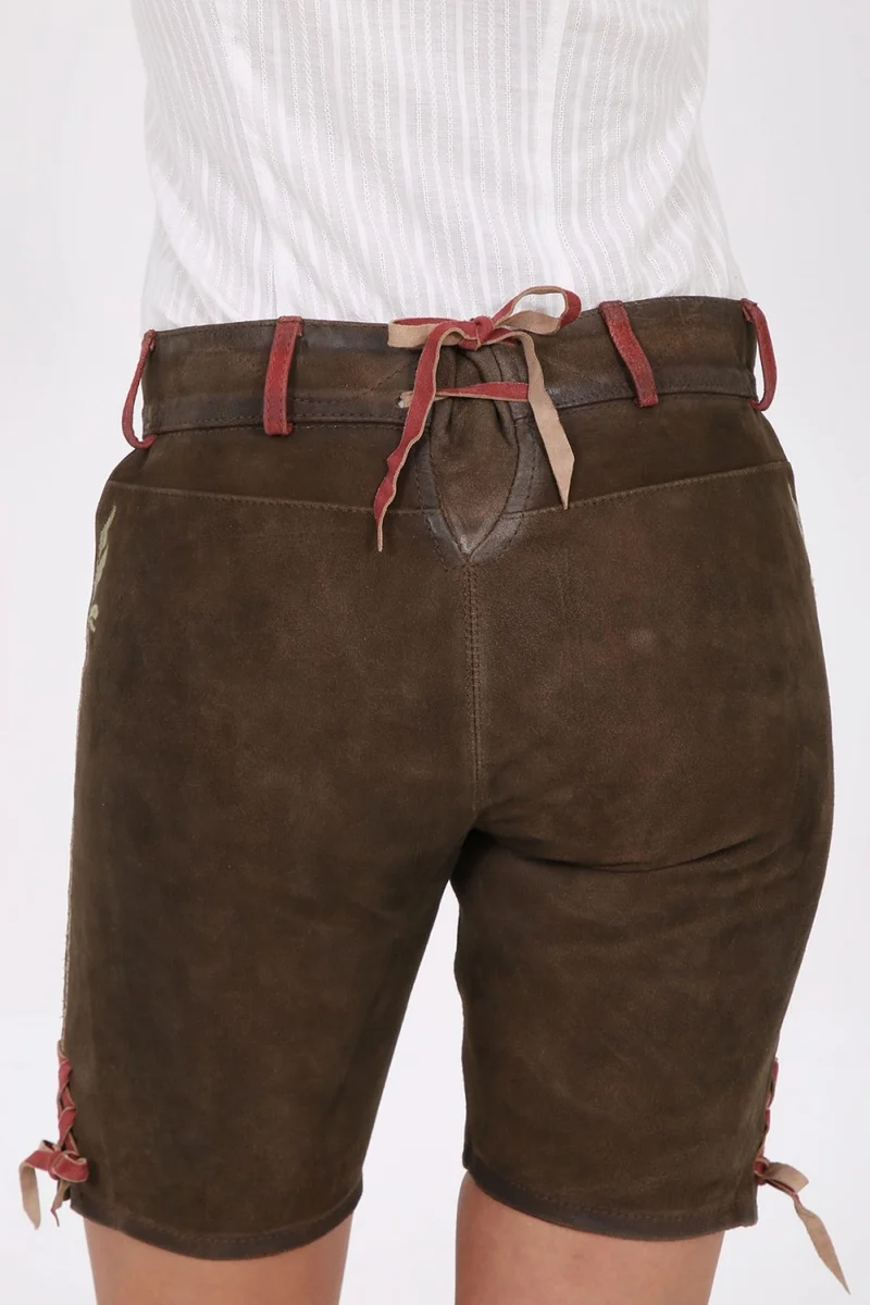 Damen Lederhose - BETTY % - Krüger Madl - Bermuda - 037330-000-0007