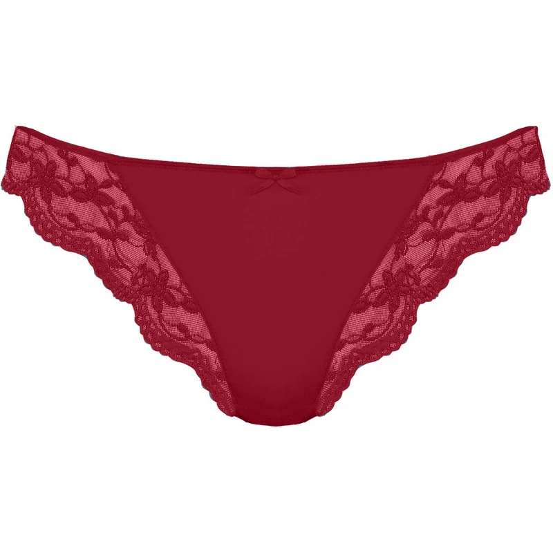 Nina von C. Spitzen String Tanga 48101971 | Burgund