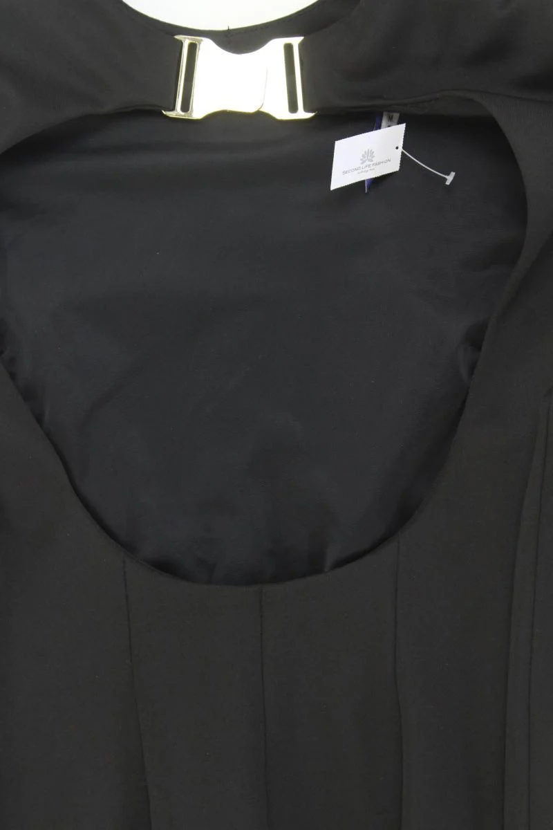 Imperial Etuikleid mit Rückenausschnitt Gr. XS Langarm schwarz aus Polyester