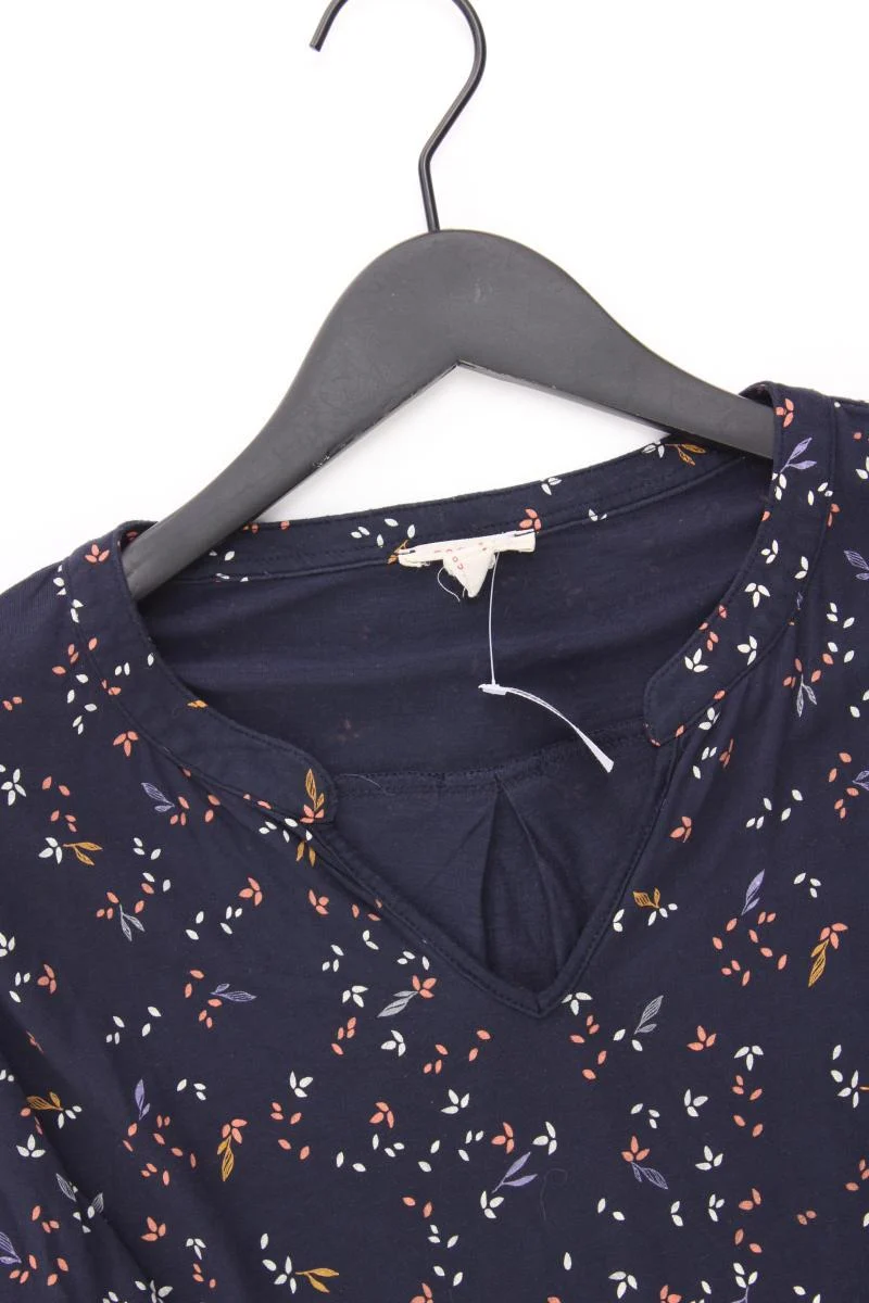 Esprit Printshirt Gr. S Langarm blau