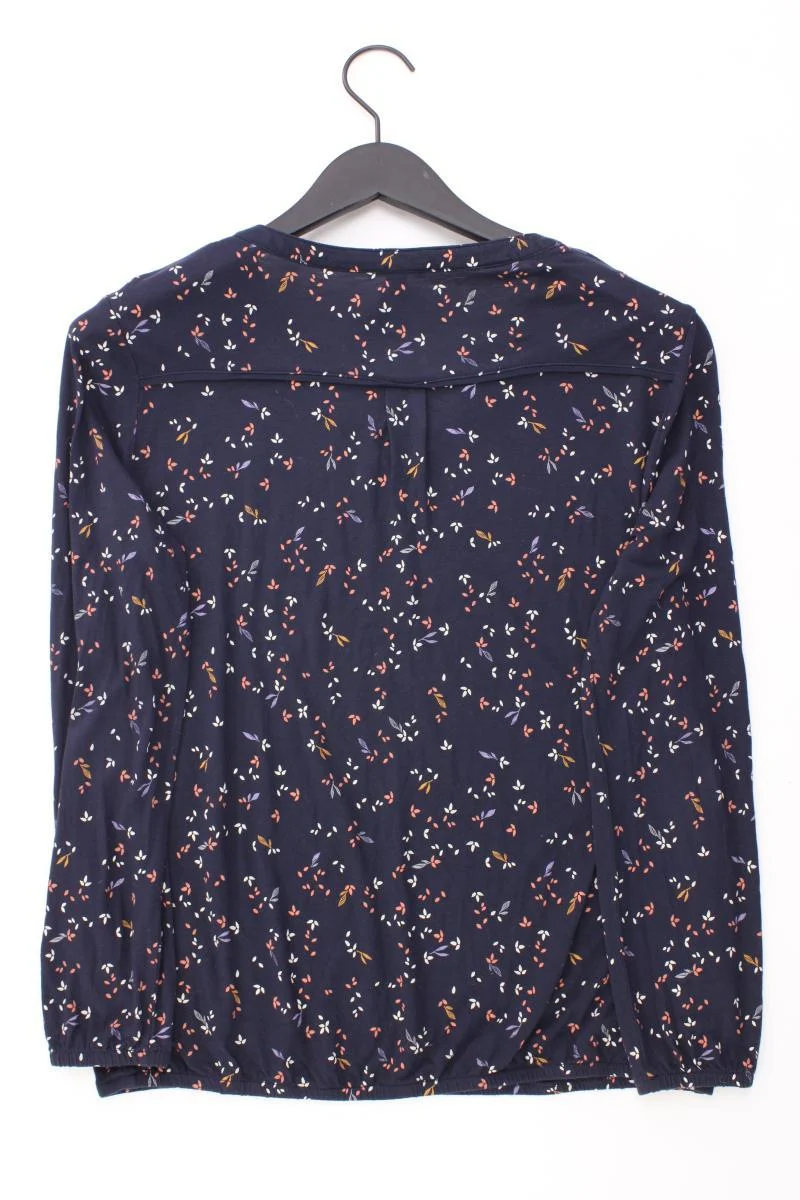 Esprit Printshirt Gr. S Langarm blau
