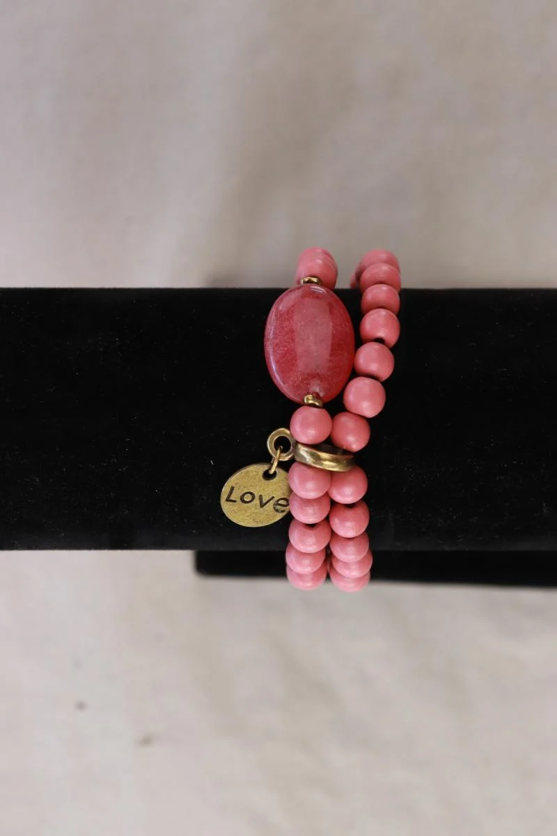 Armband pink
