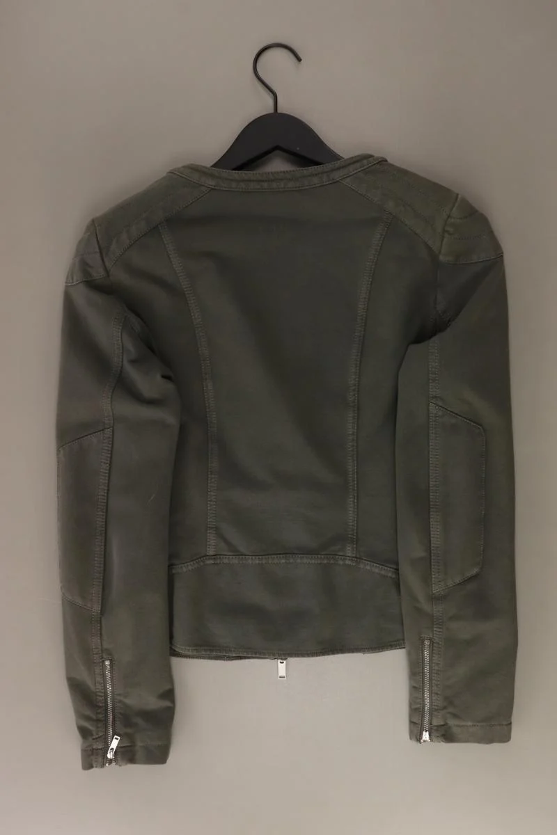 Marc O'Polo Übergangsjacke Gr. 40 olivgrün aus Baumwolle