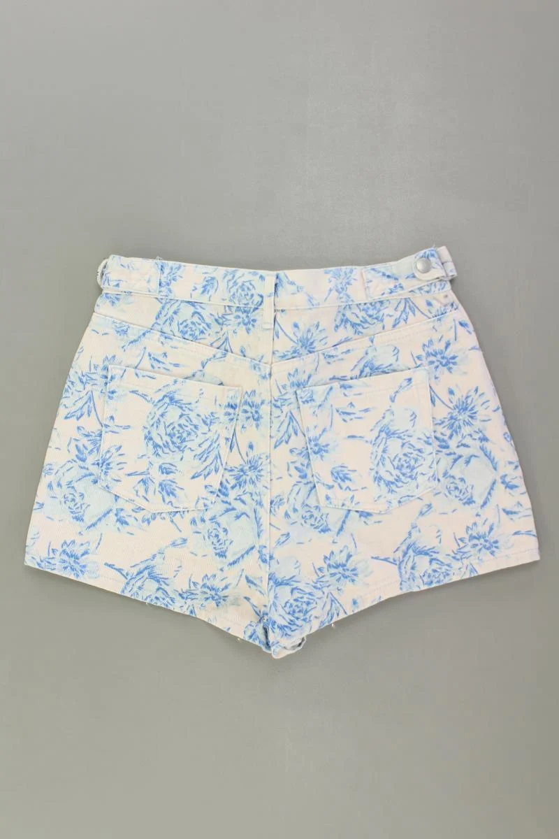 Topshop Hotpants Gr. XS mit Blumenmuster mehrfarbig aus Baumwolle