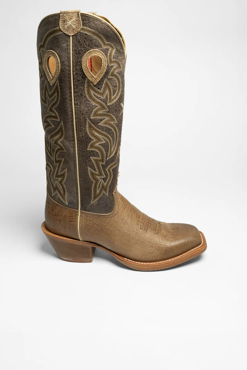 1789 BUCKAROO Herren Braun Westernreitstiefel