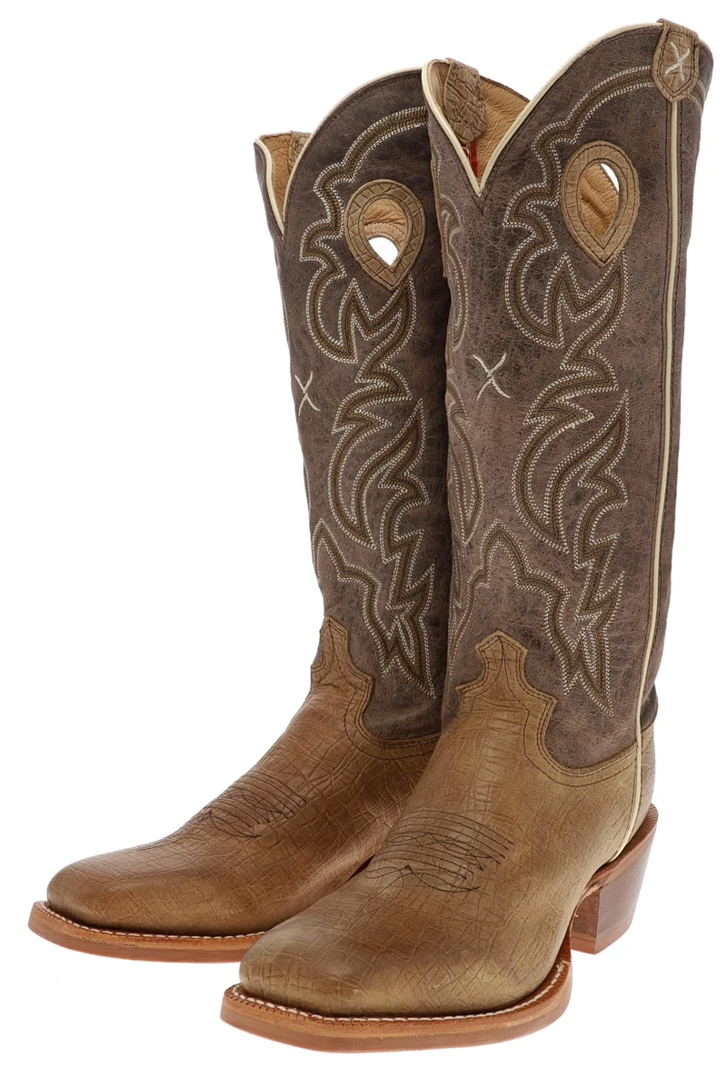 1789 BUCKAROO Herren Braun Westernreitstiefel
