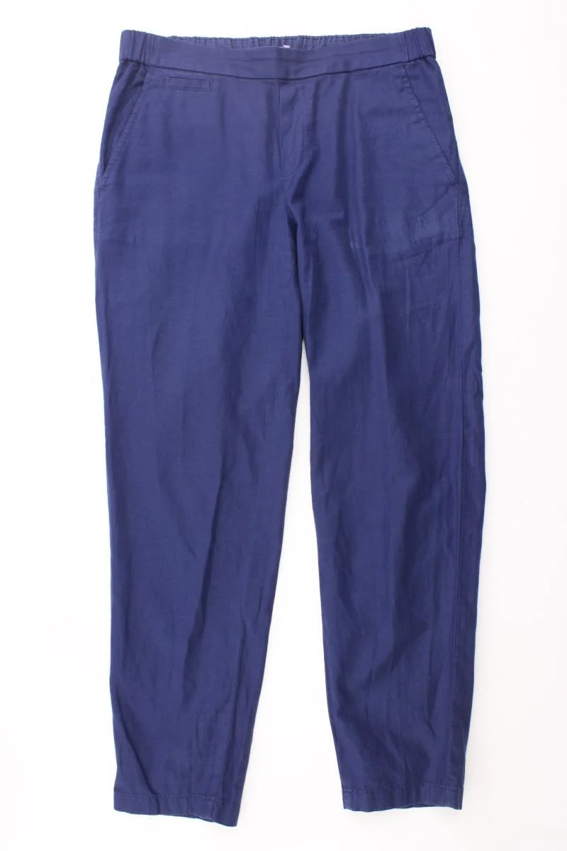 Esprit Stoffhose Gr. 36 blau aus Baumwolle