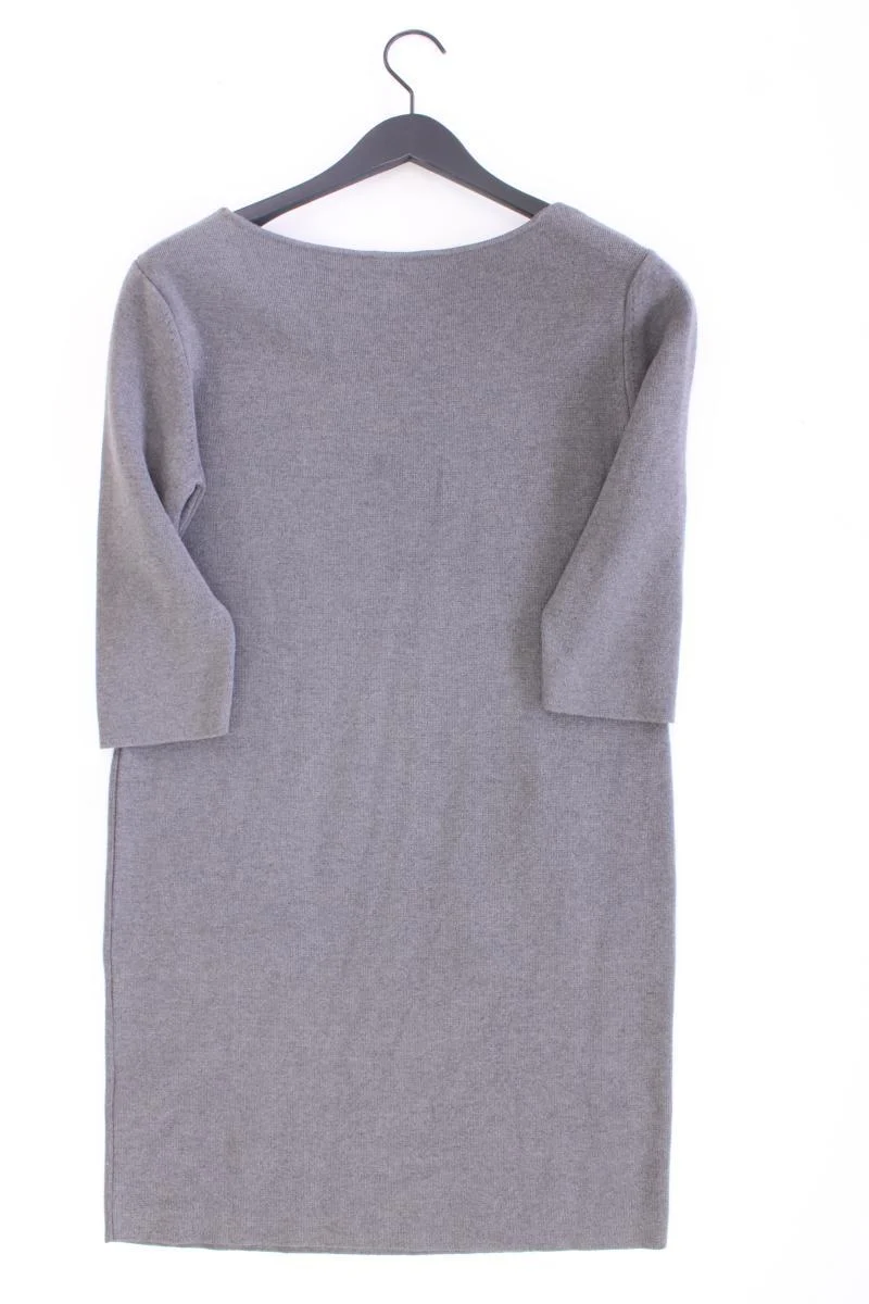 THOMAS RABE Strickkleid Gr. 38 neuwertig 3/4 Ärmel grau aus Polyacryl