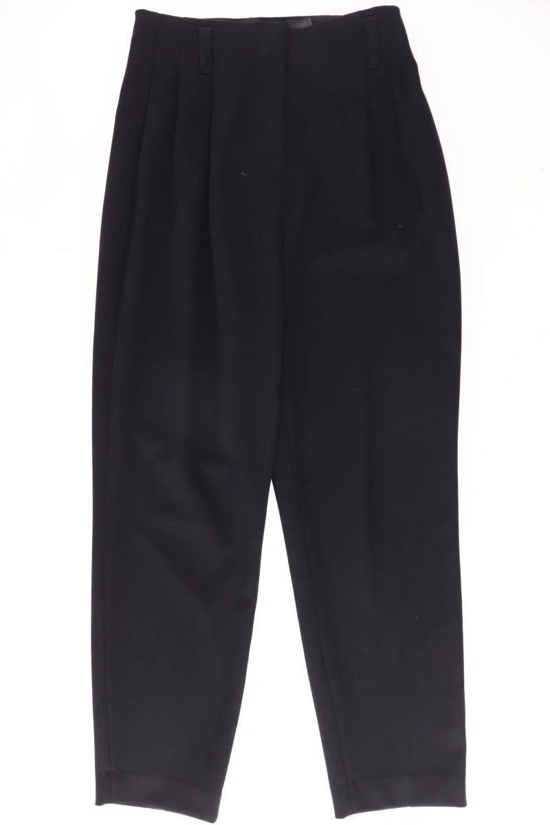 Giuliva x H&M Stoffhose Gr. 38 schwarz aus Polyester